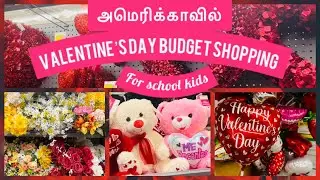 Walmart&Dollartree Valentine&rsquo;s Day shopping in Tamil #Gift ideas for teachers & classmates on budget