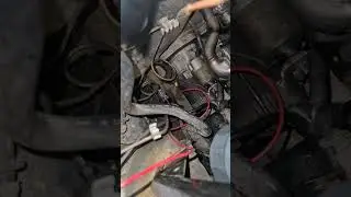 Nissan patrol crank direct from starter.