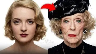 Beautiful Classic Film Actresses Young vs Old