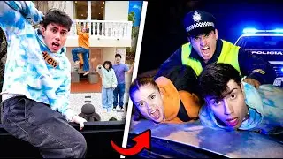 NOS COLAMOS EN CASA DE UNOS YOUTUBERS Y VIENE LA POLIC&Iacute;A...