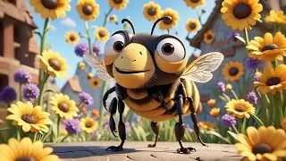 Six Little Bees Spell Their Hive | Counting and Spelling Song for Kids | Rhymes and Baby Songs