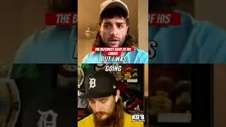 Kenny Cross reflects on the 🩸🩸 fight of his MMA career #mma
