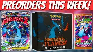 Phantasmal Flames Preorders Dropping This Week! Pokemon Card News
