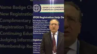 Alberto Migliore, 20th Annual European Congress Ispor, Glasgow 2017