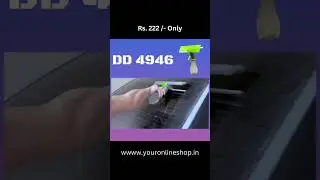 Easy Glass Cleaner 3 in 1 Spray Type Cleaning Brush | Mirror cleaner | Car windows cleaning Hack