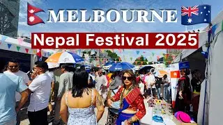 Melbourne NEPAL FESTIVAL 2025! #australia #nepal #nepali #nepalicommunity #everest #chowmein