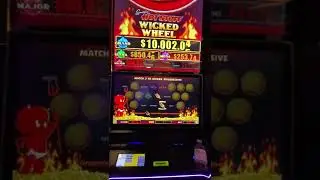 HOW to PICK a MEGA Win on Smokin Hot Stuff Wicked Wheel Slot #shorts