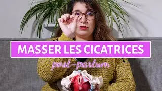 MASSER SES CICATRICES APRES BEBE
