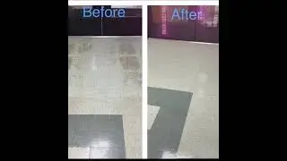 Before & After Floor Cleaning Transformation | Professional Commercial Cleaning Results #cleaning