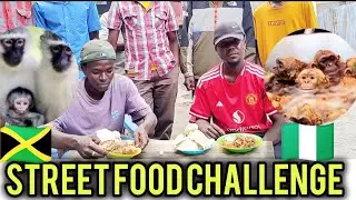&ldquo;Nigeria vs Jamaica Food Challenge: Ugali & Monkey Meat &ndash; Winner Gets 20,000K! 🍖🇳🇬🇯🇲💰&rdquo;