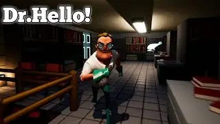 DR HELLO - HELLO NEIGHBOR MOD GAMEPLAY WALKTHROUGH