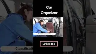 Tsumbay Car Backseat Organizer with Tablet Holder & Foldable Table Tray | 9 Storage Pockets | Amazon
