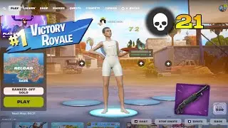 Fortnite Reload | High Kill Ranked Gameplay (Keyboard & Mouse)