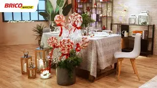 Świąteczny St&oacute;ł DIY: Czerwień, Blask i Magia Świąt! Zr&oacute;b To Sam