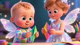Creative Craft Play! ✂️🎨🎶 Fun Kids Song | Art & Playtime Adventure