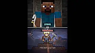 Steve vs Terraria