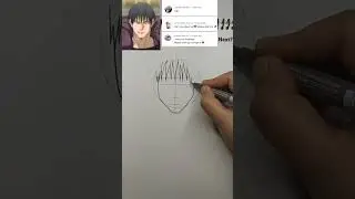 how to draw toji fushiguro🔥#toji #fushiguro #tojifushiguro #jjk #jujutsukaisen #viralvideo #shorts