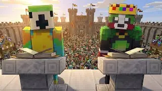 Summary: The presidential election battle in the Minecraft server!!