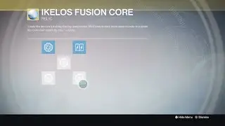 Destiny Ikelos Fushion Core
