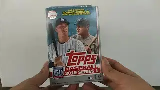 2019 Topps Baseball Series 1 Retail Hanger Box Break