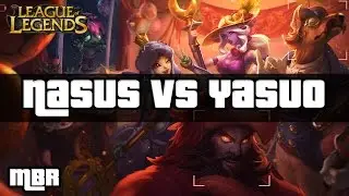 Archduke Nasus Vs Yasuo (Grasp Of The Undying) - League Of Legends - HD