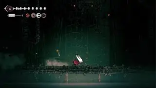 Hollow Knight: Silksong  Mask fragment  (Wisp Thicket)