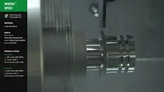 Versatile Grooving and Cut-Off Tool: WGC Cuts Steel in a Variety of Applications