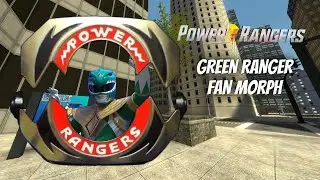 Mighty Morphin' Power Rangers Green Ranger Fan Morph (2025 TEST)
