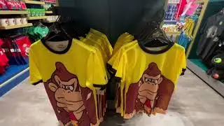 Universal EPIC UNIVERSE Store (at Orlando International Airport MCO) with Donkey Kong merchandise