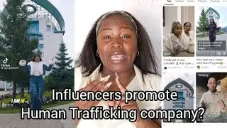 Cyan Boujee Promotes Potential Trafficking Company | Other Influencers involved too? 