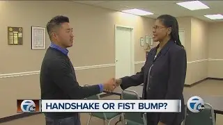 Handshake or fist bump?