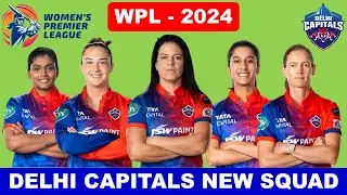 WPL 2024 Delhi Capitals (DC) New Squad | New Team | Auction Players List | Women's Premier League