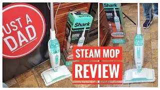 Review Shark S1000 Steam Mop Seafoam  Works Great Hardwood, Ceramic, Linoleum Floors
