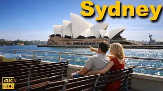 Sydney Australia Walking Tour - Circular Quay to Watsons Bay by Ferry | 4K HDR