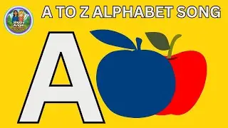 Phonics Song with TWO Words - A For Apple - ABC Alphabet Songs with Sounds for Children