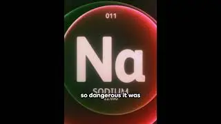 Sodium (Na)- Blasts with Water Contact and Chlorine(Cl)- Poisonous Gas But #science #viral #shorts