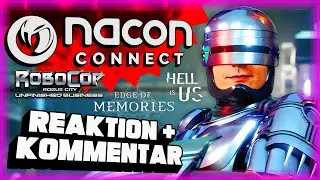 NACON CONNECT SHOWCASE 6.3.2025 mit ROBOCOP: UNFINISHED BUSINESS  🔴 Reaktion & Analyse mit Gregor