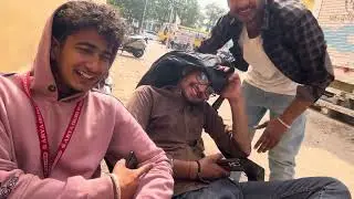Aman Ka Sir Phut gya #vlog #collegedays #engineeringchallenge #engineering #bunk