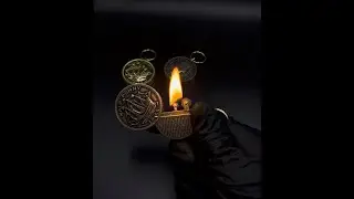 Coin Lighter Vintage Style Refill Tutorial