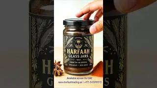Harfaah Glass Spice Jars | Elegant Airtight Storage  #shorts #uae #trending #dubaiwholesale #diy
