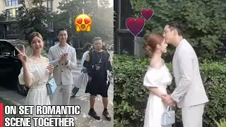 Zhao Lusi And William Chan On Set Romantic Scene Together On Love's Ambition 🥳😍