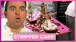 Buddy Makes A Male Stripper Cake For A Bachelorette Party! | Cake Boss