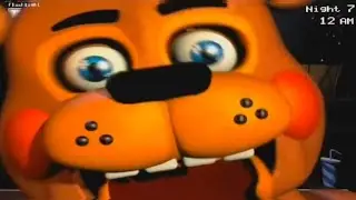UK 1912 EAS alarm with FNAF Toy Freddy's jumpscare at the end. *FNAF 2 ending song*