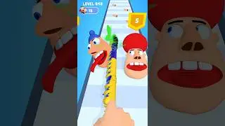 Finger Runner 3D Веселая Игра #шорты #смешно