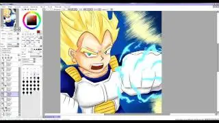 'Super Saiyan Vegeta' Timelapse