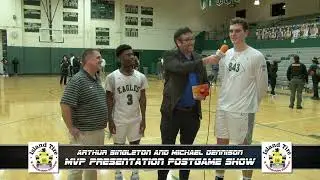 BASKETBALL | Arthur Singleton & Michael Dennison, MVP | Battery Creek at Beaufort 2023 | WHHITV