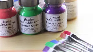 Angelus Pearlescent Acrylic Leather Paint *NEW PRODUCT*