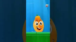 Papaya Fruit Song for Kids - Catchy & Fun! #shorts #nurseryrhymes #babysongs #chuchutv #kidslearning