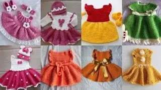 2026 style handmade baby girls crochet frocks designs||new designs crochet frocks for baby girls