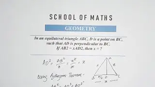 Math Trick for solving Geometry Questions #shorts
